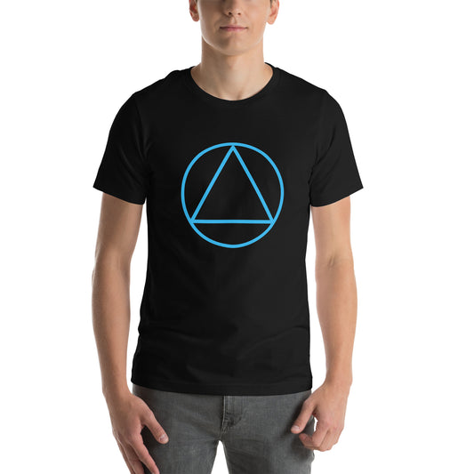 AA Triangle In Circle Unisex T-Shirt
