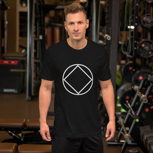 NA Diamond In Circle Unisex T-Shirt