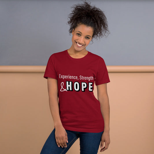 Expierence Strength And Hope Unisex T-Shirt
